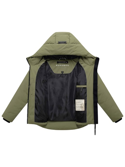 Navahoo Damen Steppjacke Stepptänzchen mit Kapuze - Image 4