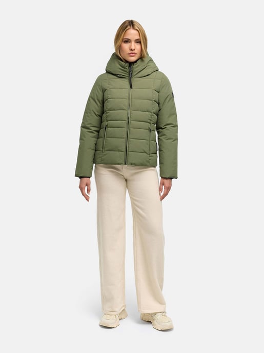 Navahoo Damen Steppjacke Stepptänzchen mit Kapuze - Image 5