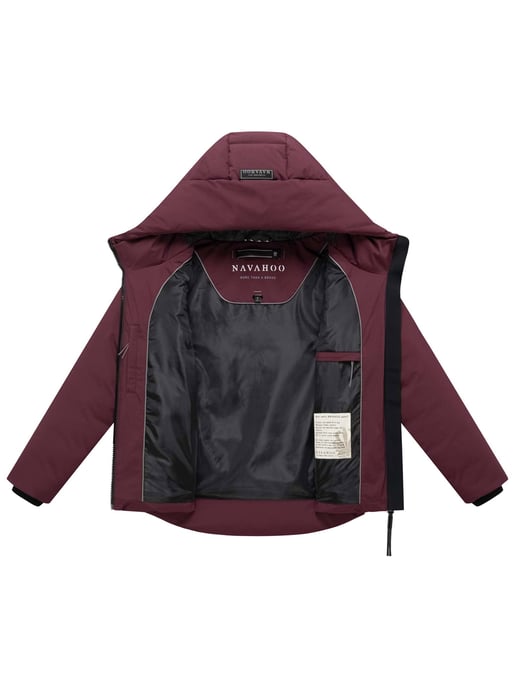 Navahoo Damen Steppjacke Stepptänzchen mit Kapuze - Image 4