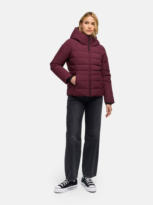 Navahoo Damen Steppjacke Stepptänzchen mit Kapuze - Image 5