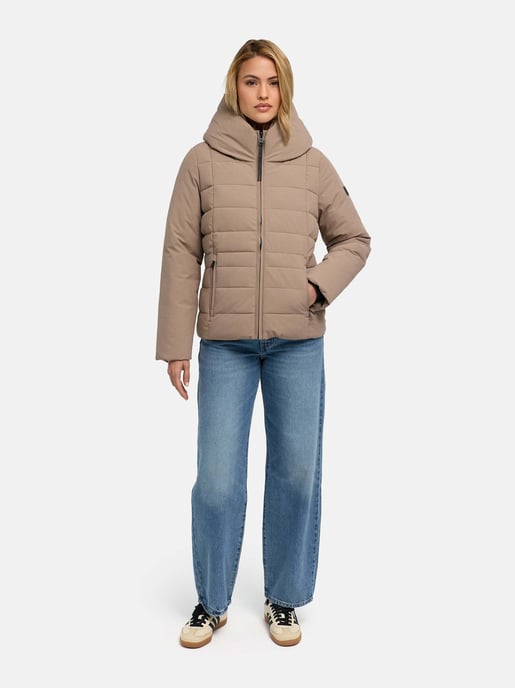Navahoo Damen Steppjacke Stepptänzchen mit Kapuze - Image 5