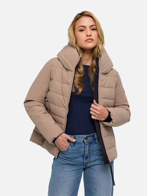 Navahoo Damen Steppjacke Stepptänzchen mit Kapuze - Image 6