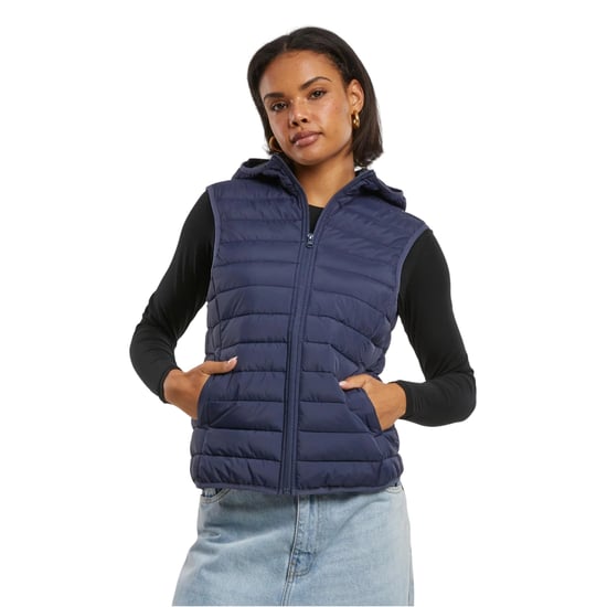 Urban Classics - Weste Wattiert für Damen (Marineblau) - Image 3
