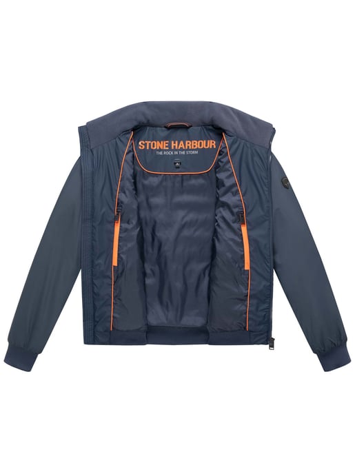 Stone Harbour Herren Winterjacke Eliaam im Materialmix - Image 4