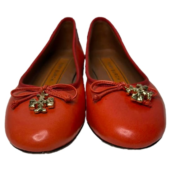 Tory Burch Tory Charm Ballerinas aus rotem Leder - Image 2