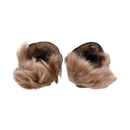 Gucci Princetown Pantoletten aus schwarzem Samt - Image 3