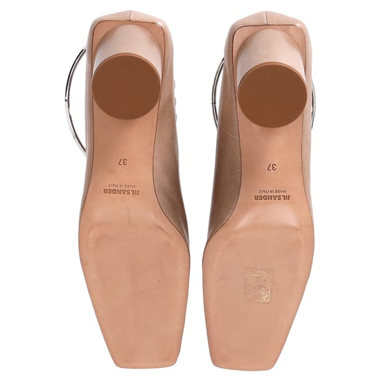 Jil Sander Ballerinas aus nude Leder - Image 6
