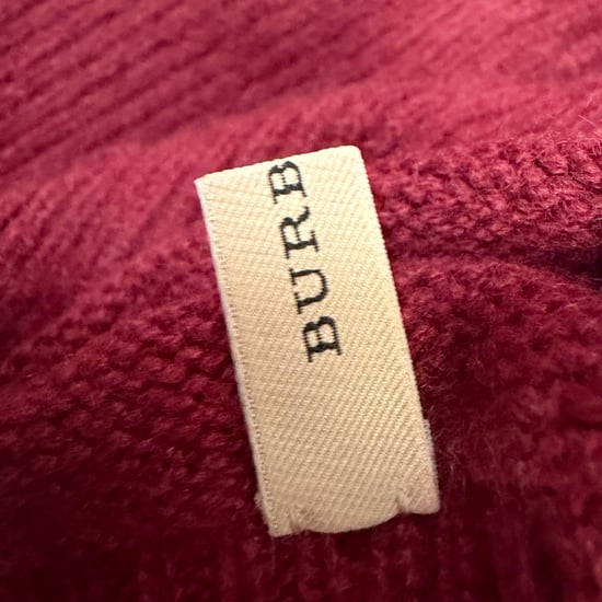 Burberry-Handschuhe, Schal und Mütze aus rotem Kaschmir - Image 3