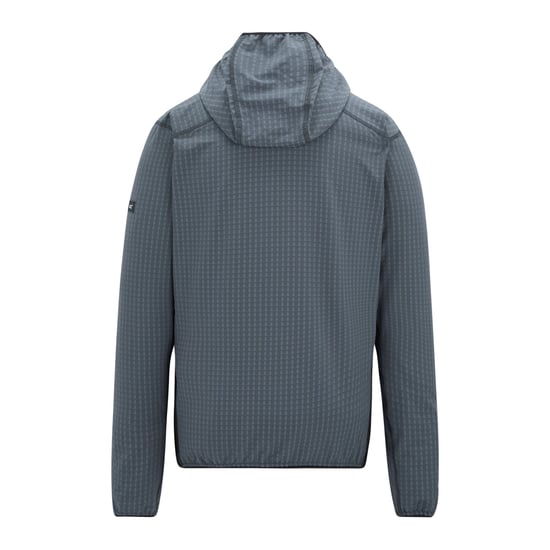 Regatta - "Alven" Fleecejacke für Herren, Durchgehender Reißverschluss (Sturmgrau/Schwarz) - Image 3