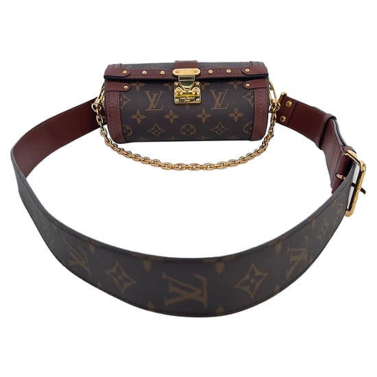 Louis Vuitton Papillon Trunk Tasche aus braunem Nylon-Canvas - Image 1