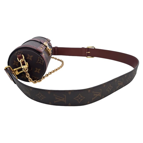 Louis Vuitton Papillon Trunk Tasche aus braunem Nylon-Canvas - Image 3