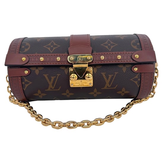 Louis Vuitton Papillon Trunk Tasche aus braunem Nylon-Canvas - Image 4