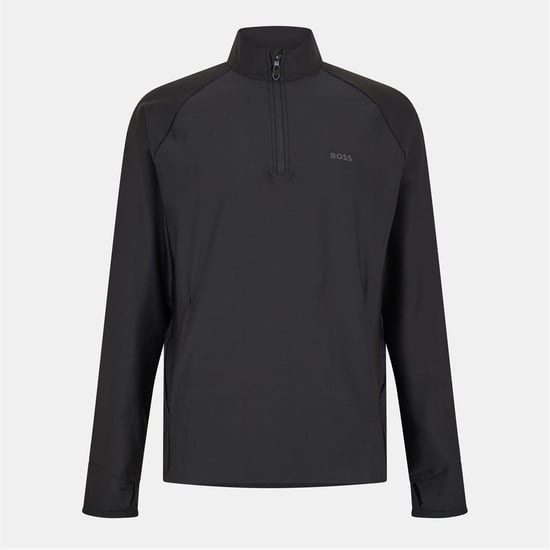 Boss - Sweatshirt für Herren, Aktiv, Regulär, Raglanärmel (Schwarz) - Image 1