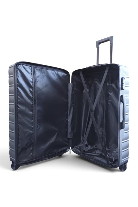 Hardshell Grau 8-Rad Gepäckkoffer Tasche Koffer - Vespera - Image 6