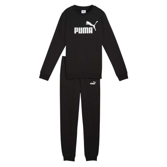 Puma - "No.1" Trainingsanzug-Set für Kinder, Fleece (Schwarz) - Image 1