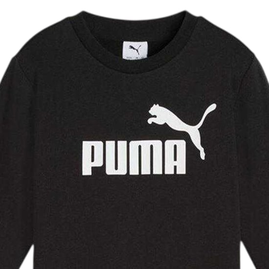 Puma - "No.1" Trainingsanzug-Set für Kinder, Fleece (Schwarz) - Image 3