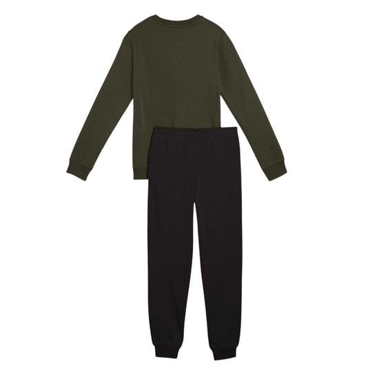 Puma - "No.1" Trainingsanzug-Set für Kinder, Fleece (Blau/Grün) - Image 2