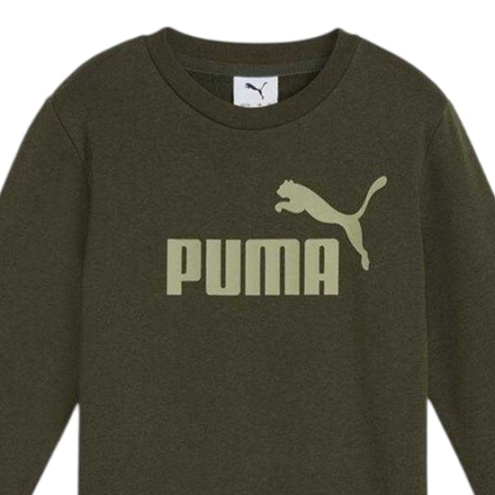 Puma - "No.1" Trainingsanzug-Set für Kinder, Fleece (Blau/Grün) - Image 3