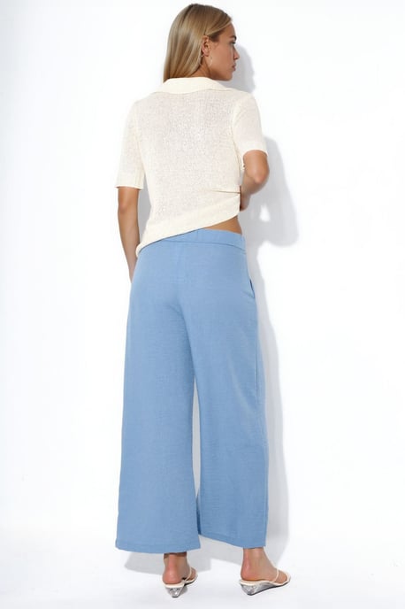 Damen Hochbundweite Hosen mit weitem Bein - Image 3