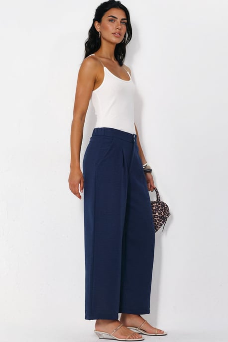 Damen Hochbundweite Hosen mit weitem Bein - Image 2