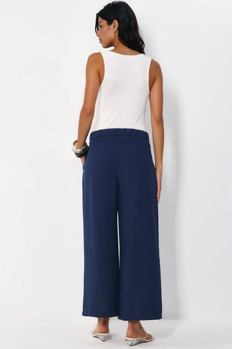 Damen Hochbundweite Hosen mit weitem Bein - Image 3