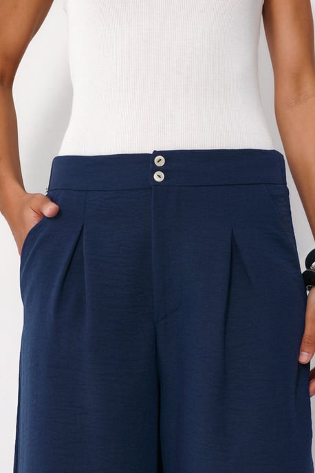 Damen Hochbundweite Hosen mit weitem Bein - Image 5