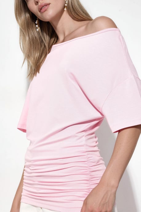 Boot-Hals Jersey-Bluse - Image 4