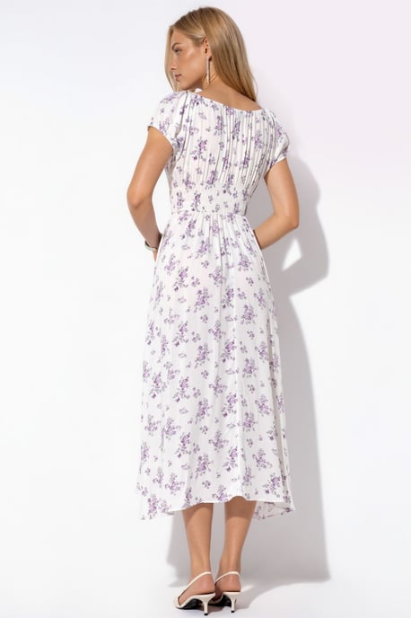 Blumen-Viskose-Maxi-Kleid - Image 3