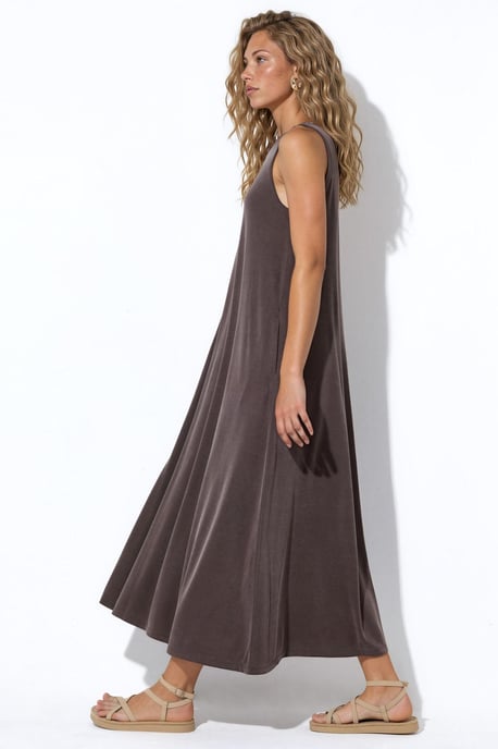 Ärmelloses Maxi-Jersey-Kleid - Image 2