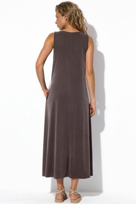 Ärmelloses Maxi-Jersey-Kleid - Image 3