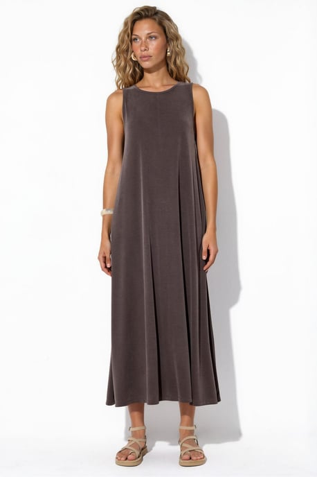 Ärmelloses Maxi-Jersey-Kleid - Image 5