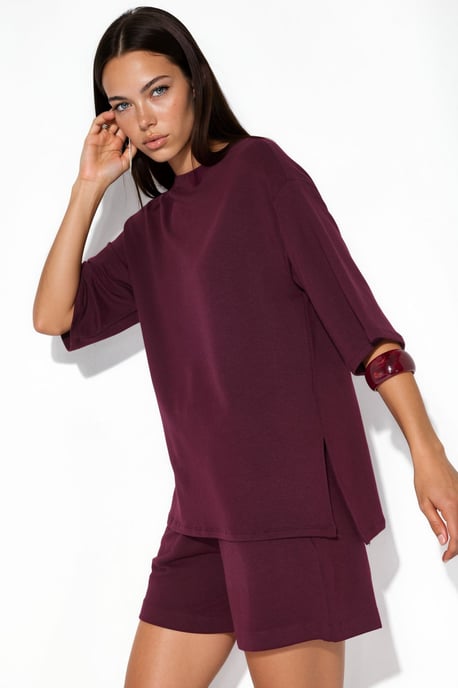 Damen Freizeit T-Shirt mit Rundhalsausschnitt - Image 2