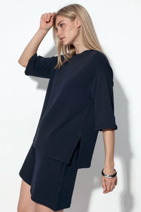 Damen Freizeit T-Shirt mit Rundhalsausschnitt - Image 2