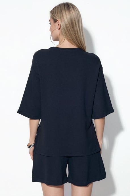 Damen Freizeit T-Shirt mit Rundhalsausschnitt - Image 3