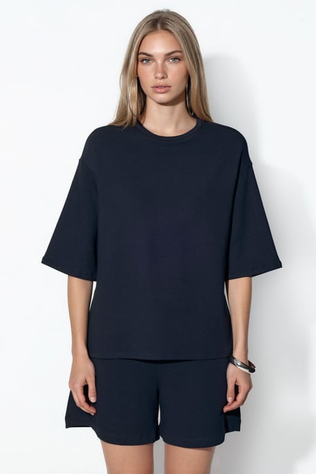 Damen Freizeit T-Shirt mit Rundhalsausschnitt - Image 5