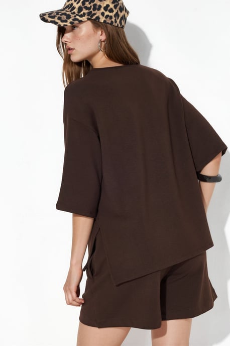 Damen Freizeit T-Shirt mit Rundhalsausschnitt - Image 3