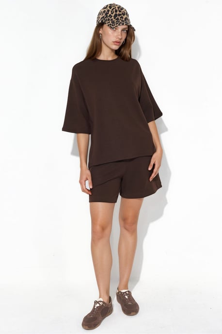Damen Freizeit T-Shirt mit Rundhalsausschnitt - Image 5