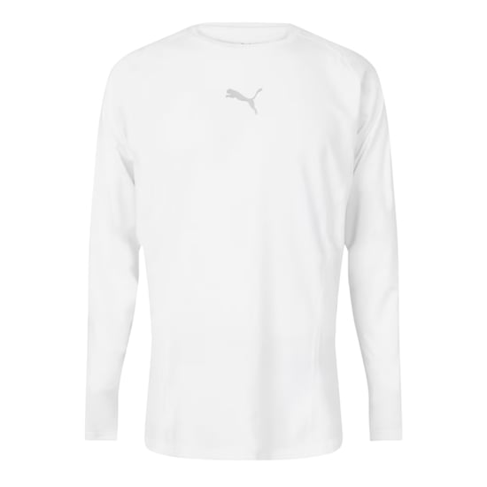 Puma - "Liga" T-Shirt für Herren, Langärmlig (Weiß) - Image 1