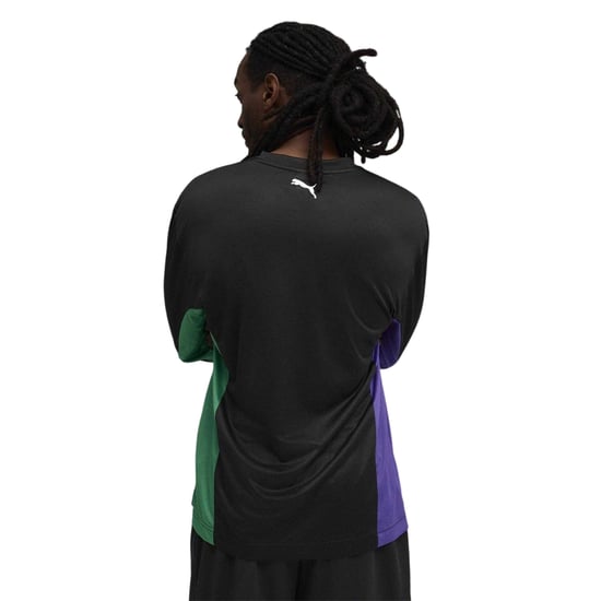 Puma - "Hoopaverse Shooting" Oberteil für Herren, Performance, Langärmlig (Schwarz) - Image 4