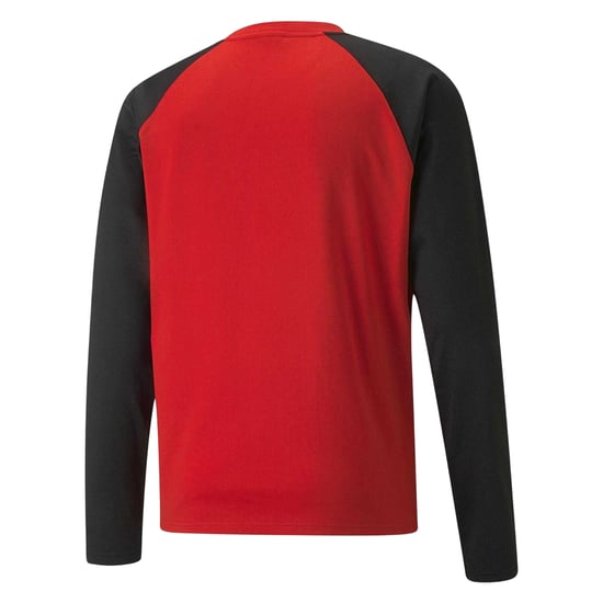 Puma - "TeamLIGA" T-Shirt für Herren, Langärmlig (Rot/Schwarz) - Image 2