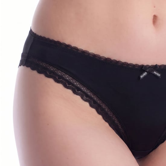 Damen-Mikrofaser-Höschen mit Spitze 50545733 - Image 2