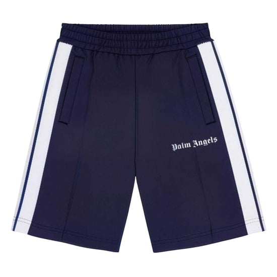 Palm Angels - Trainingsshorts für Kinder (Dunkles Marineblau/Weiß) - Image 1