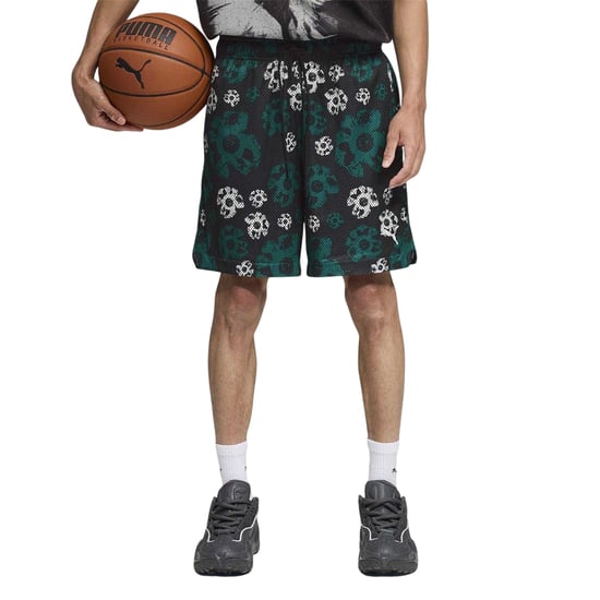 Puma - "Hoopocalypse" Basketball-Shorts für Herren (Schwarz) - Image 3