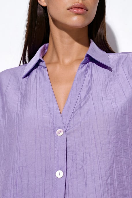 Damen Gekürztes Lässiges Shirt - Image 4