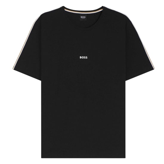 Boss - T-Shirt für Herren, Polyester-Baumwollmischgewebe, Regulär (Schwarz) - Image 1