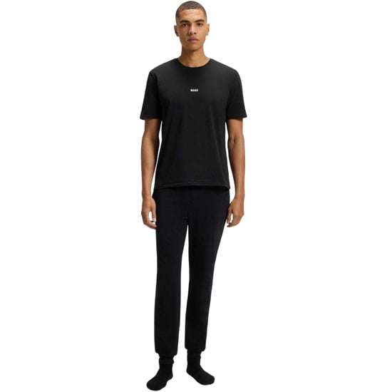Boss - T-Shirt für Herren, Polyester-Baumwollmischgewebe, Regulär (Schwarz) - Image 5