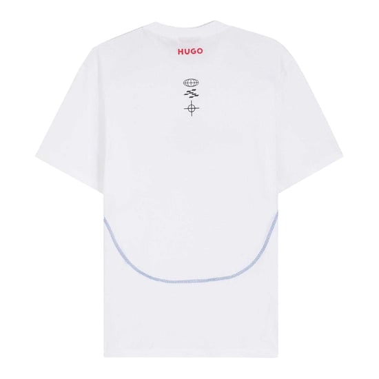 Hugo - T-Shirt für Herren/Damen Unisex, Rundhalsausschnitt, Wettbewerb, kurzärmlig (Weiß) - Image 2