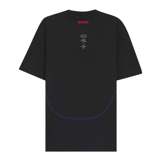 Hugo - T-Shirt für Herren/Damen Unisex, Rundhalsausschnitt, Wettbewerb, kurzärmlig (Schwarz) - Image 2