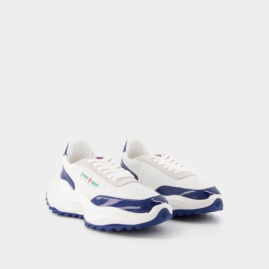 Atlantis Sneakers - Casablanca - White/Navy - Leather - Image 2