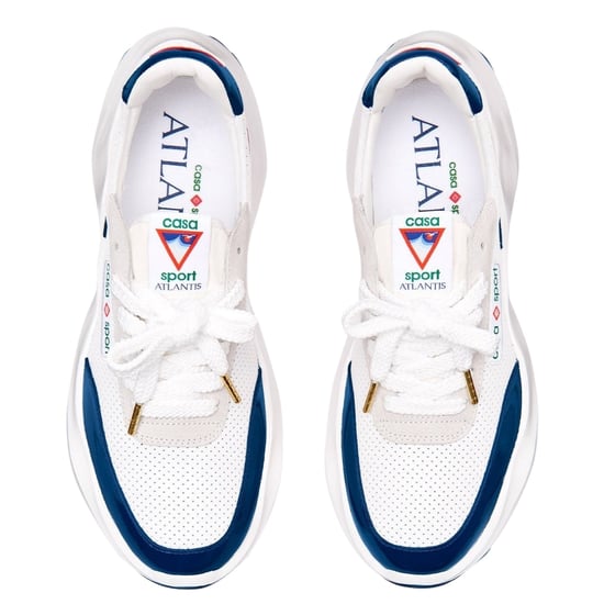 Atlantis Sneakers - Casablanca - White/Navy - Leather - Image 5